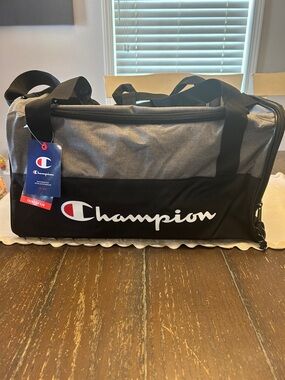 Champion Prologue Duffle Bag.  Gray.  NWT
